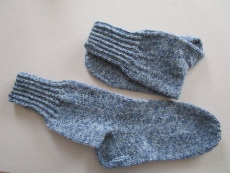 handgestrickte Socken Gr. 44