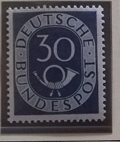 BRD, Nr. 132 Posthorn postfrisch Kt. 60.-