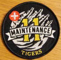 Staffel 11, Tigers Maintenance, Badge Schweizer Luftwaffe