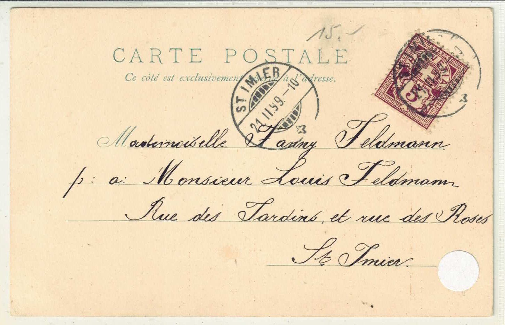 Cartes postales: 2 kleine Mädchen - petites filles - Litho 1899 – D'occasion à Ettingen par Kartenplanet 1