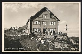 Ebenalp, Gasthaus Ebenalp und Kinder mit