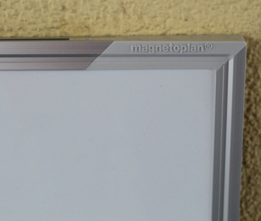Magnetoplan magneetlabels wit, 50 x 100 x 0,6 mm