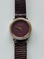 73 Omega Silber 0.925 Vergoldet Quartz Damenuhr