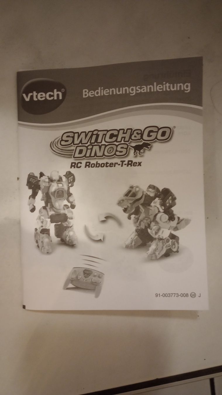 Giocattoli: SWitch & Go Dinos Roboter T-Rex – Usato da Tafers venduto da Tabeah 2
