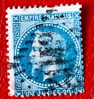 Briefmarken aus Frankreich Napoléon III  gestempelt 