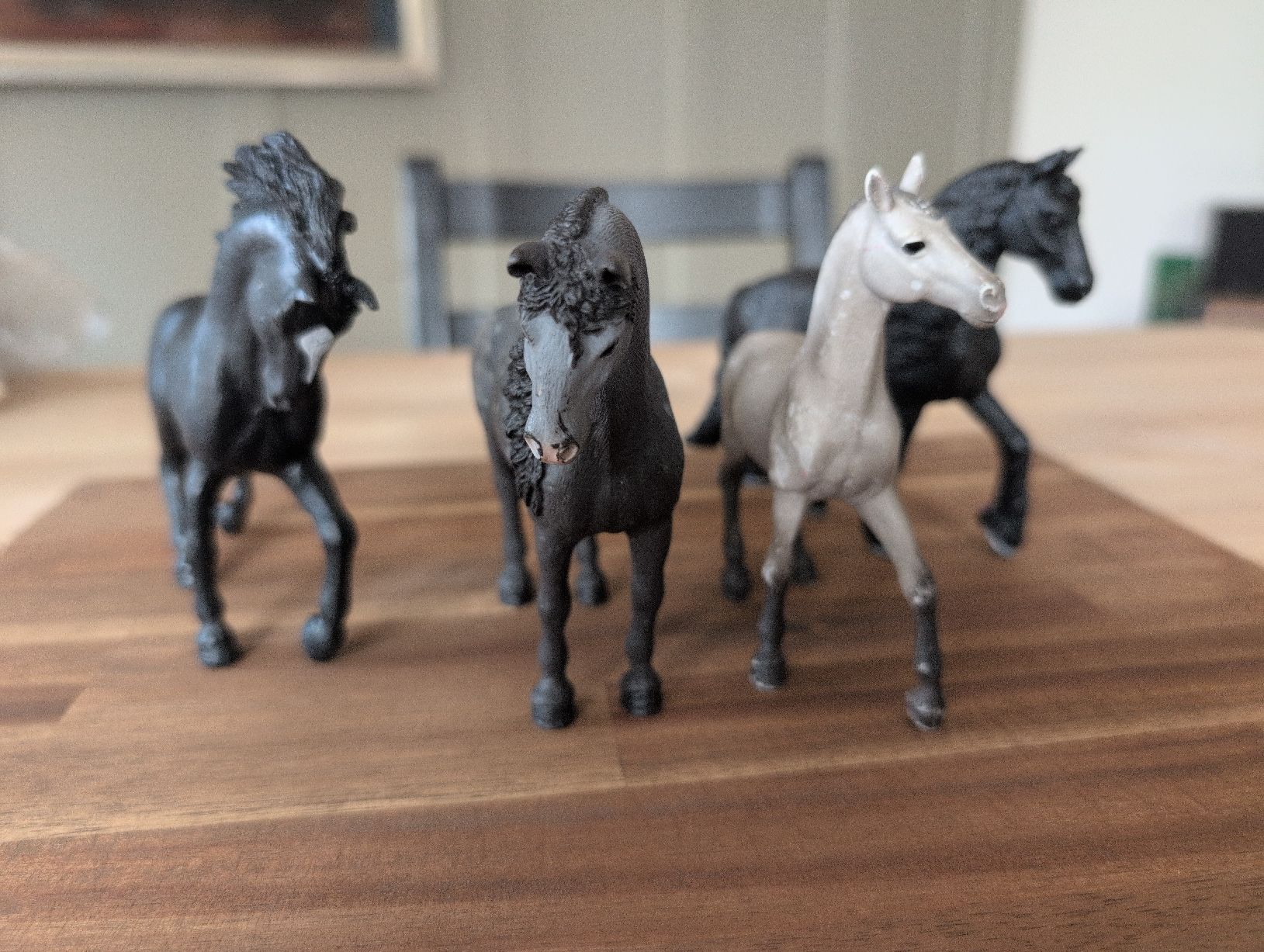 Schleich Jouets: 4er set Schleich Pferde  – D'occasion à Neuhausen par Bluesewingneedle