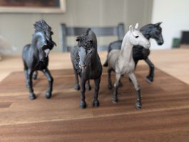4er set Schleich Pferde 