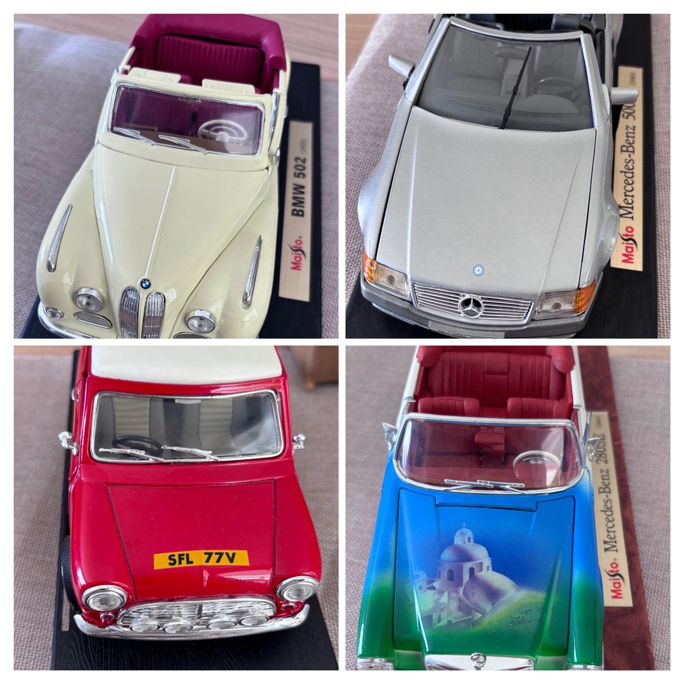 Voitures modèles: Voitures miniatures 1/18 1/20 – Neuf (Voir description) à bassecourt par Kallaz 2