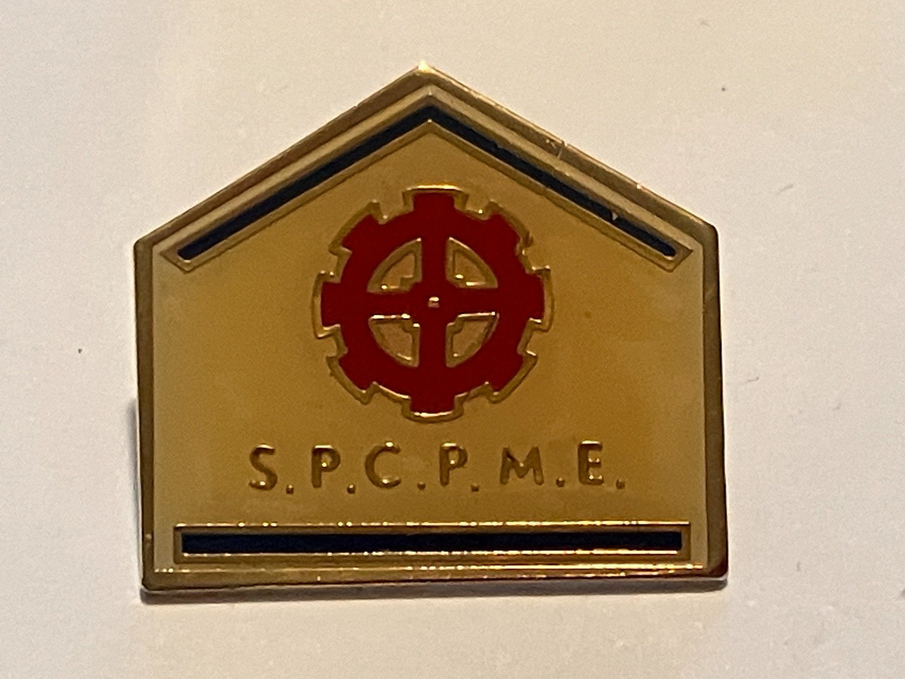 Placchette & Badge: 1 Pin S.P.C.P.M.E. – Usato da Basel venduto da djwwpp