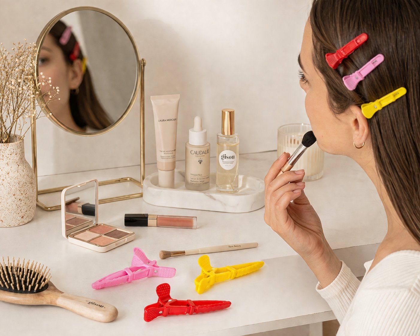 Accessori per capelli: Lockenwickler Clips Set Bunt – Nuovo e nell'imballaggio originale da Fully venduto da VaneaSelection 1