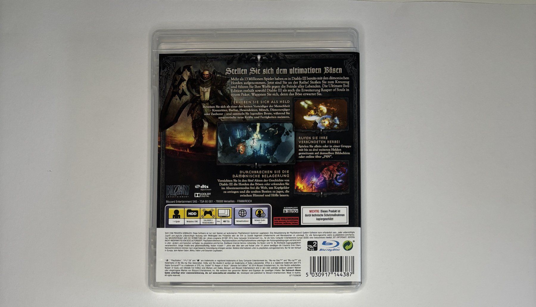 Giochi: PS3 - Diablo III: Ultimate Evil Edition – Usato da Allschwil venduto da Bullach 2