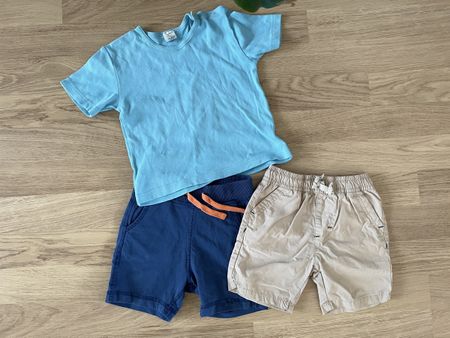 Sommerset Gr. 86/92: T-Shirt & 2x Shorts 