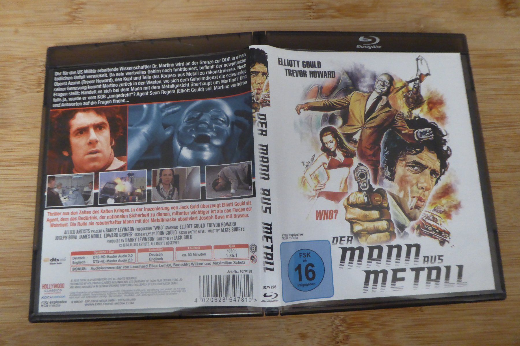 Alle DVDs: Bluray Der Mann aus Metall – Gebraucht aus Allschwil von Summelsarium
