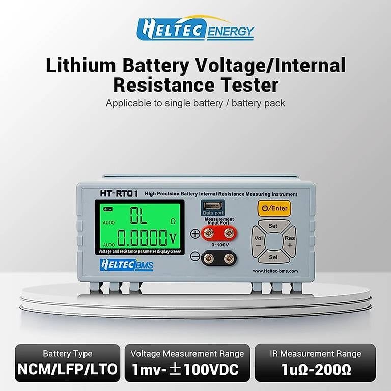 Messen: Heltec HT-RT01 Batterie-Innenwiderstandstester – Neu und originalverpackt aus Malans GR von BUYBEST-Schweiz