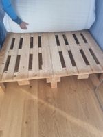 Bett aus Palett Holz 160×200 cm g Top Zustand