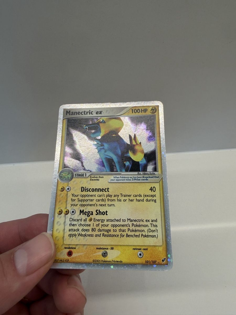 Pokémon Carte collezionabili: Manectric ex Ultra Rare EX Deoxys 2005 – Usato da Arlesheim venduto da WungaBunga 3