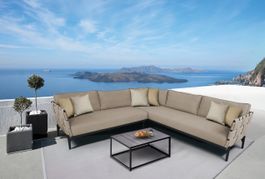 Bijoux Lounge taupe Sunbrella neu orig'verpackt wetterfest