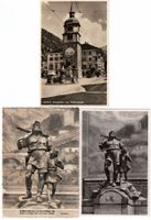 3 Ansichtskarten Telldenkmal Altdorf