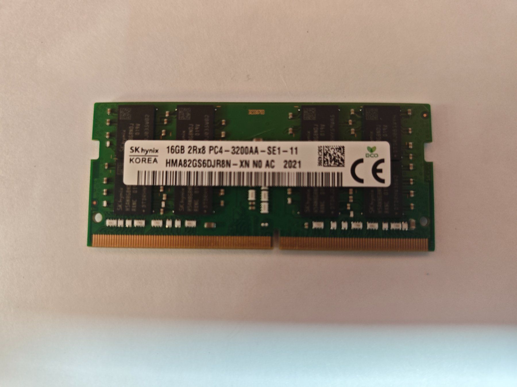 SK Hynix 16GB DDR4 RAM, 3200MHz, SO-DIMM, Top Zustand! (Gebraucht) in ...