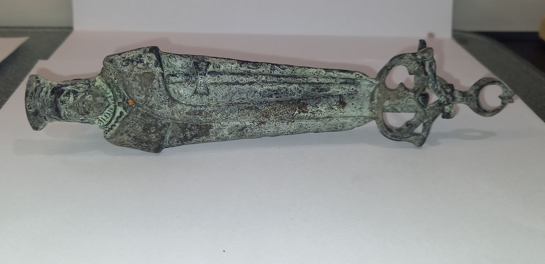 Sculture & Statue: Gewandfiebel aus Messingbronce – Usato da Reiden venduto da jasi029 3