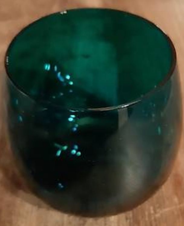 9 grüne/türkise bowle gläser mit bowle schale | Kaufen auf Ricardo