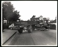 Fotografie Dodge LKW Unfall, LKW der Fir