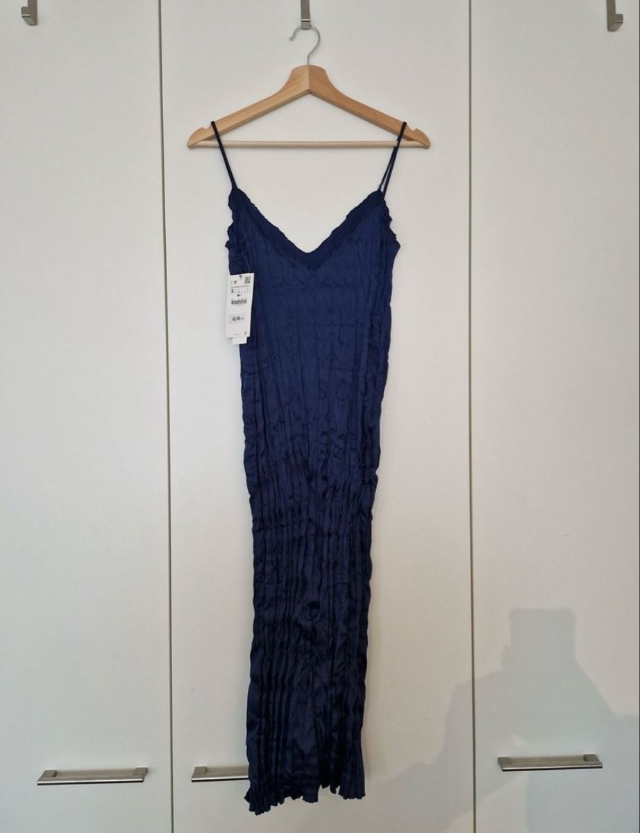 Zara Kleider: Zara Kleid, Grösse S, Dunkelblau – Neu (gemäss Beschreibung) aus Winterthur von ag8m8 1