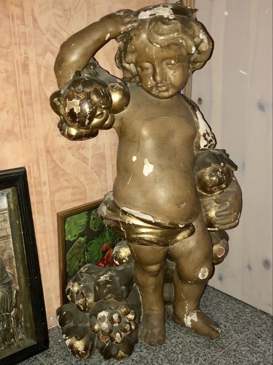 Skulpturen & Statuen: Zwei Putti – Neu (gemäss Beschreibung) aus Uttwil von rudi30de 1
