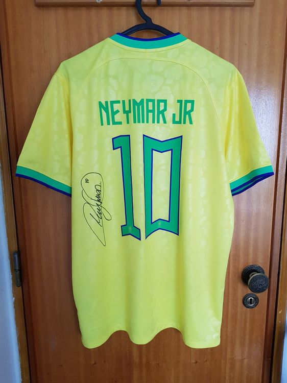 Neymar jr Brasilien Trikot 2022 WM in Hannover - Misburg-Anderten