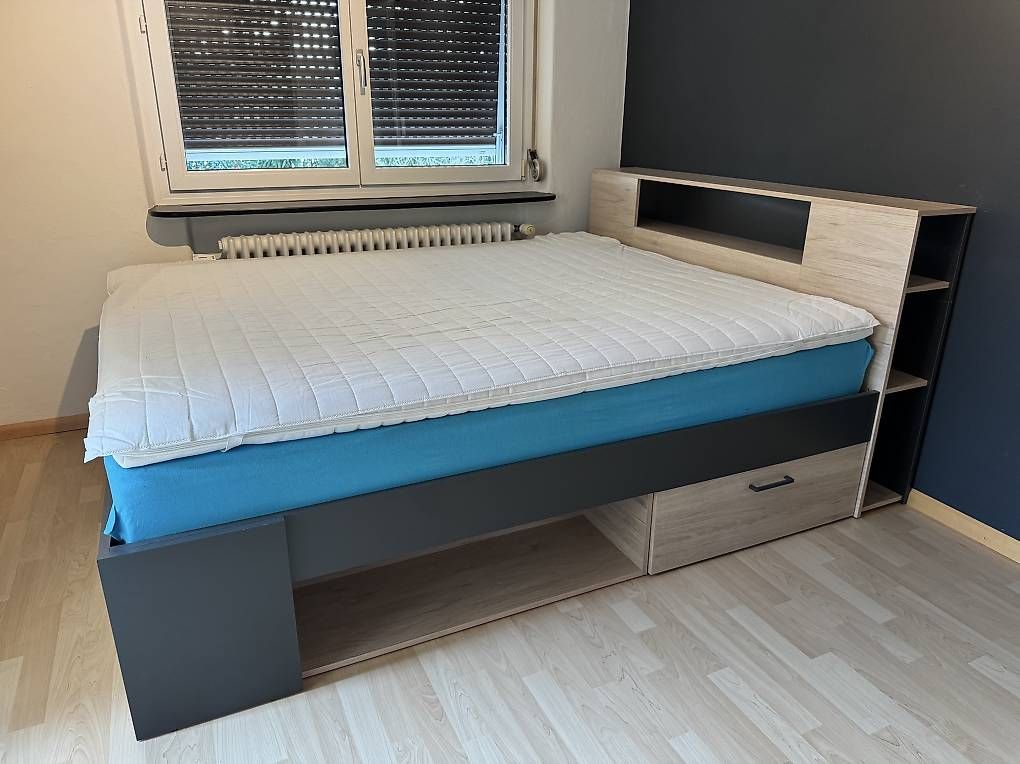 Letti: Boxspring-Bett mit Stauraum – Usato da Meilen venduto da duda17