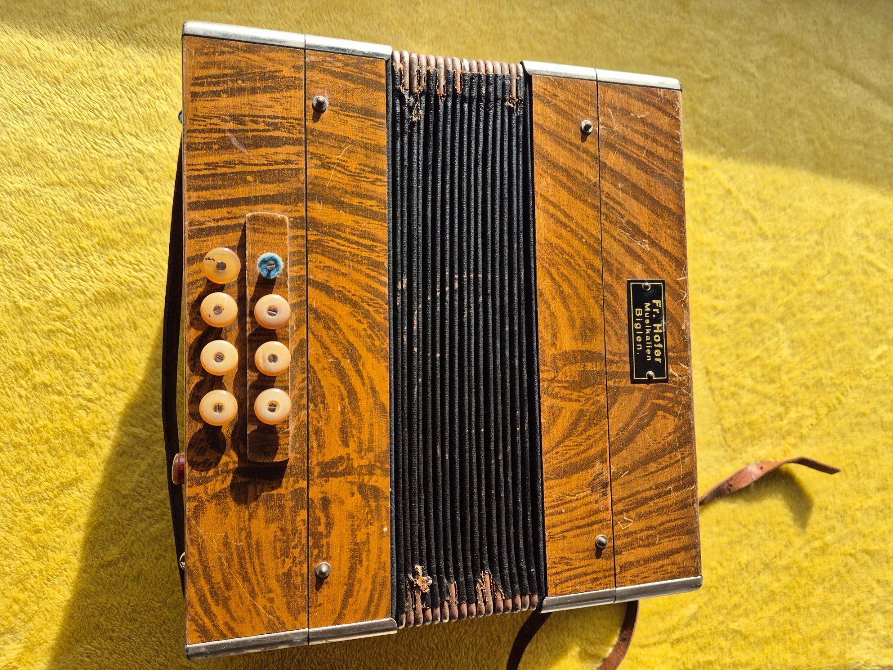 Strumenti musicali: Accordéon ancien – Usato da Monthey venduto da McAuthor
