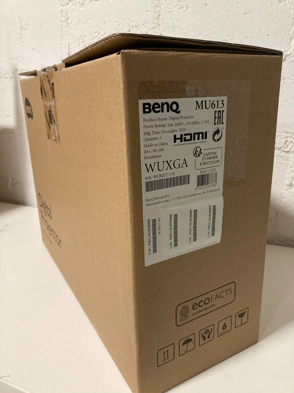 BenQ Proiettori: BENQ Beamer MU613 – Usato da Hinterkappelen venduto da deev 1