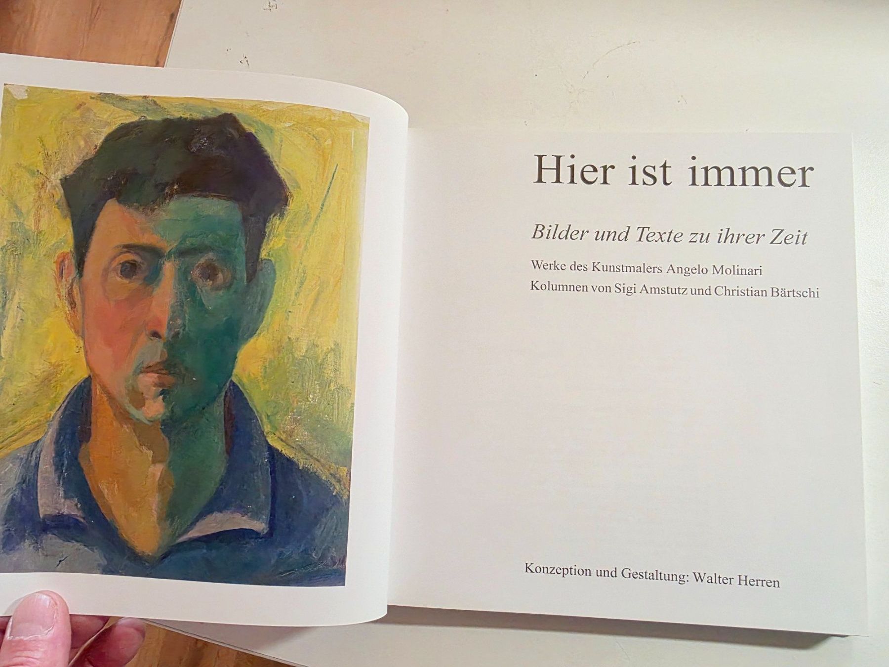 Libri: Hier ist immer - Angelo Molinari - Sigi Amstutz – Usato da Walterswil BE venduto da Lonitti 1