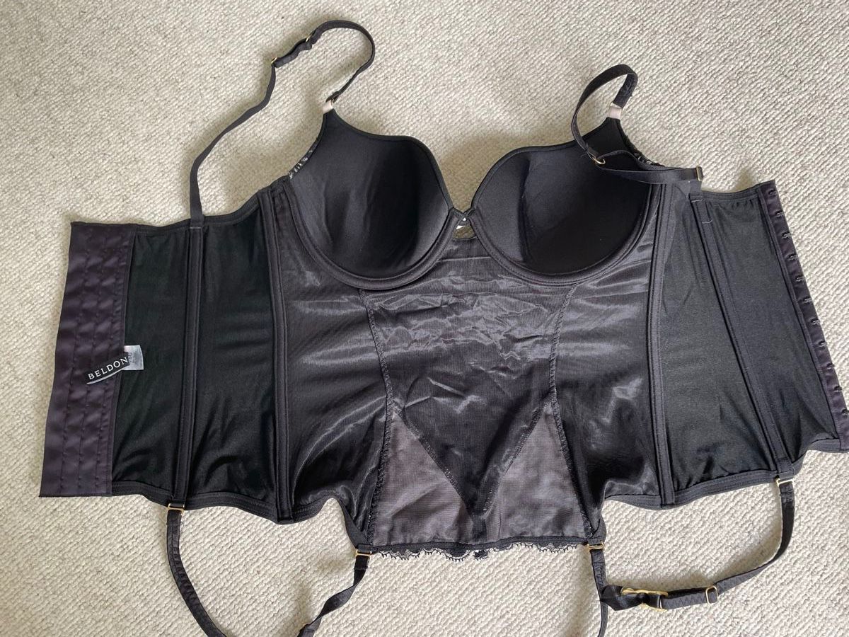 Beldona Altra biancheria intima: BELDONA 75 C Korsett Bustier mit Strumpfhalter – Usato da Zürich venduto da Pamuk04 4
