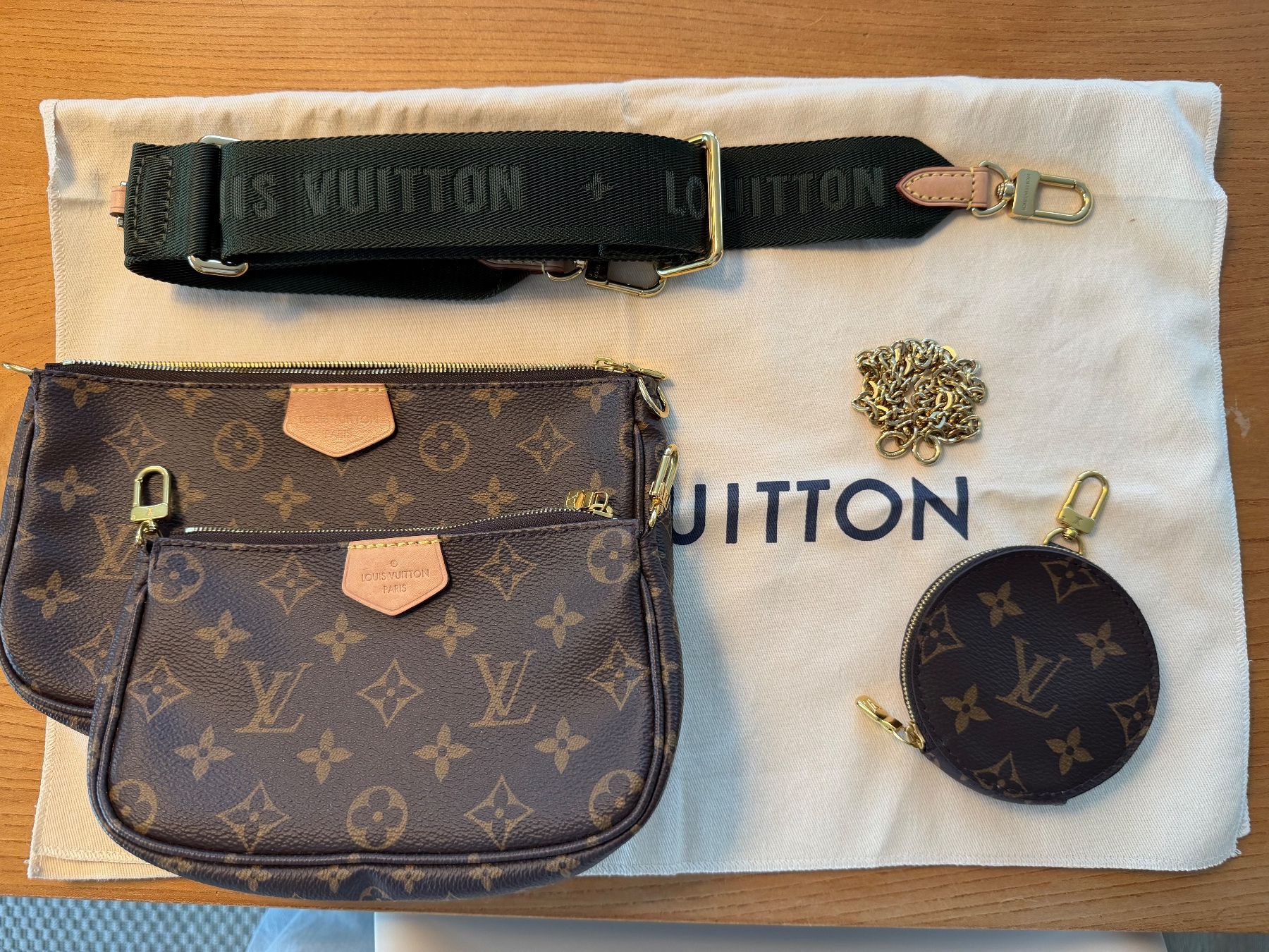 Louis Vuitton Taschen für Damen: Louis Vuitton Multi Pochette Accessoires – Gebraucht aus Altendorf von fivep