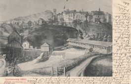Alte Ansichtskarte Liechtensteig 1902