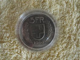 5 Franken 1948 - Silber