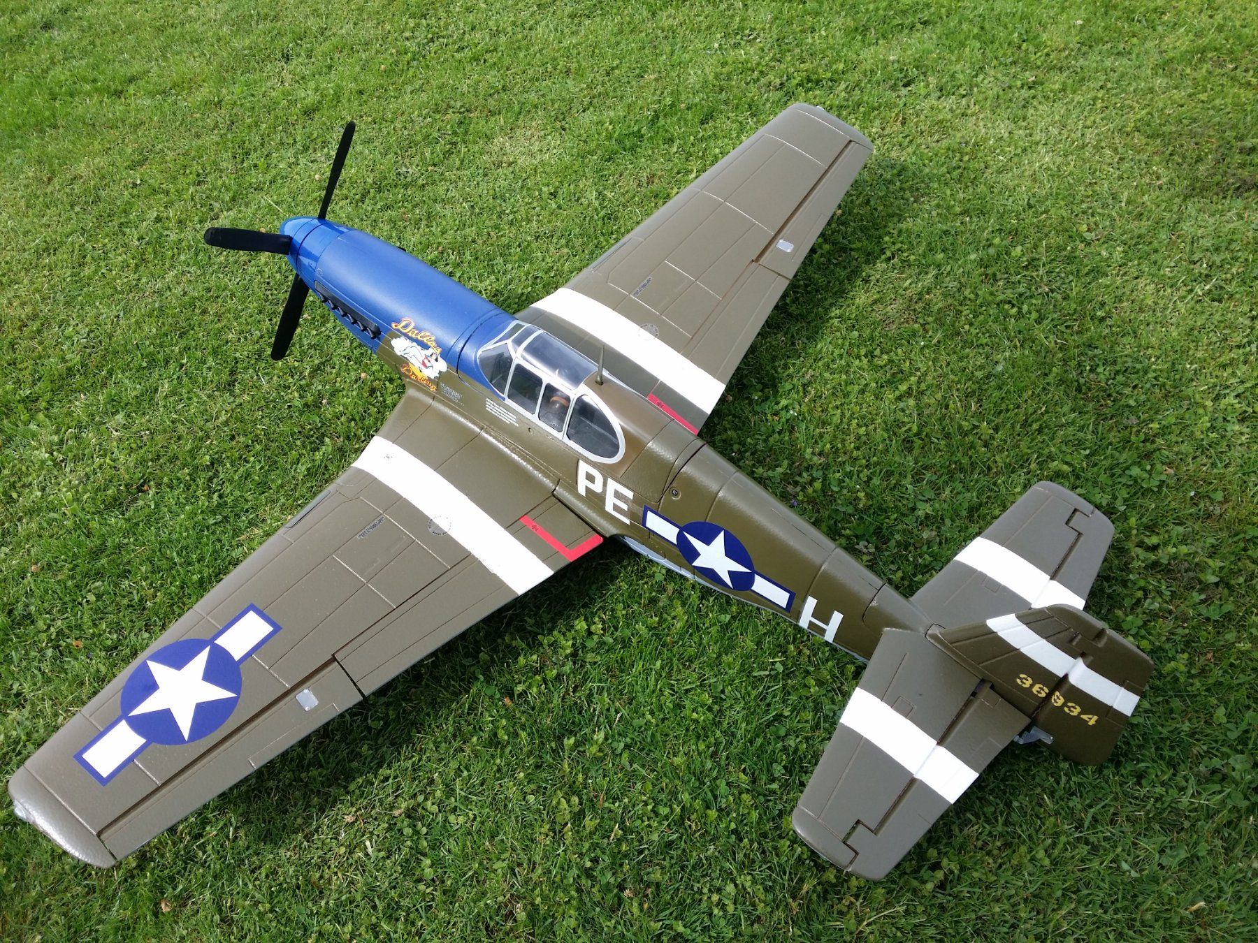 FMS RC Modellbau: Mustang FMS P 51 B – Gebraucht aus Kriechenwil von Gerywebster 5