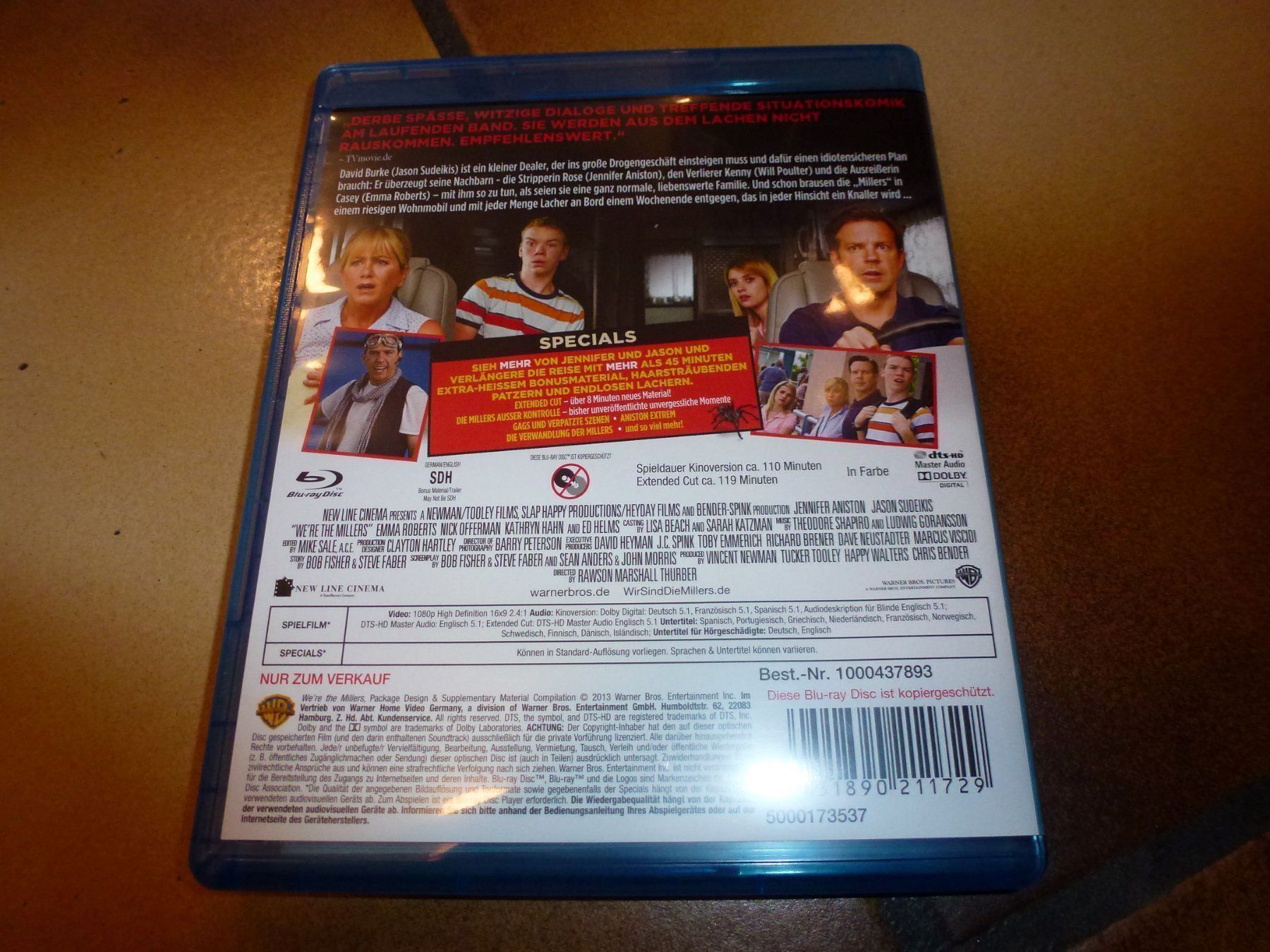 Tutti i DVDs: Wir sind die Millers BLU-RAY – Usato da Olten venduto da Disc-Verkauf 2