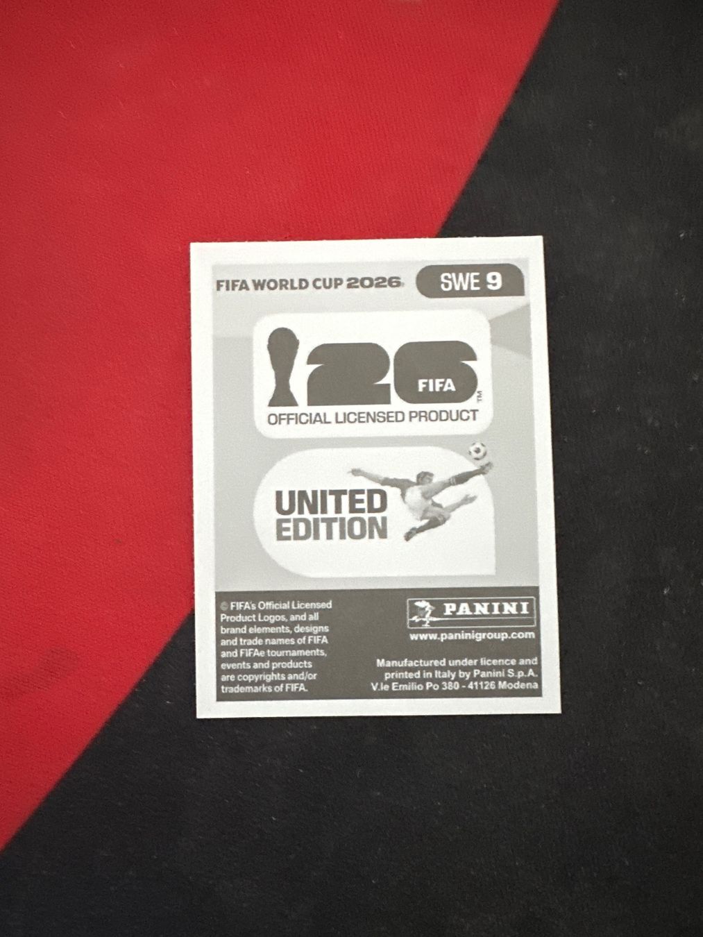 Panini Carte collezionabili: Panini FIFA WM 2026 Sticker - SWE 9 – Usato da Sulz AG venduto da DealWerk 1