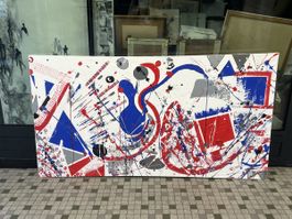 Marilu Cattaneo(1959), Art Abstrait, Signée, Technique Mixte