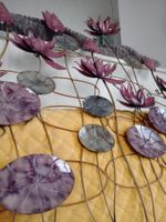Déco murale nénuphares.Perfektes Geschenk!Schöne Seerosen 3D