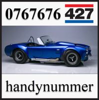 Handynummer, Telefonnummer, VIP Nummer, AC COBRA 0767676 427