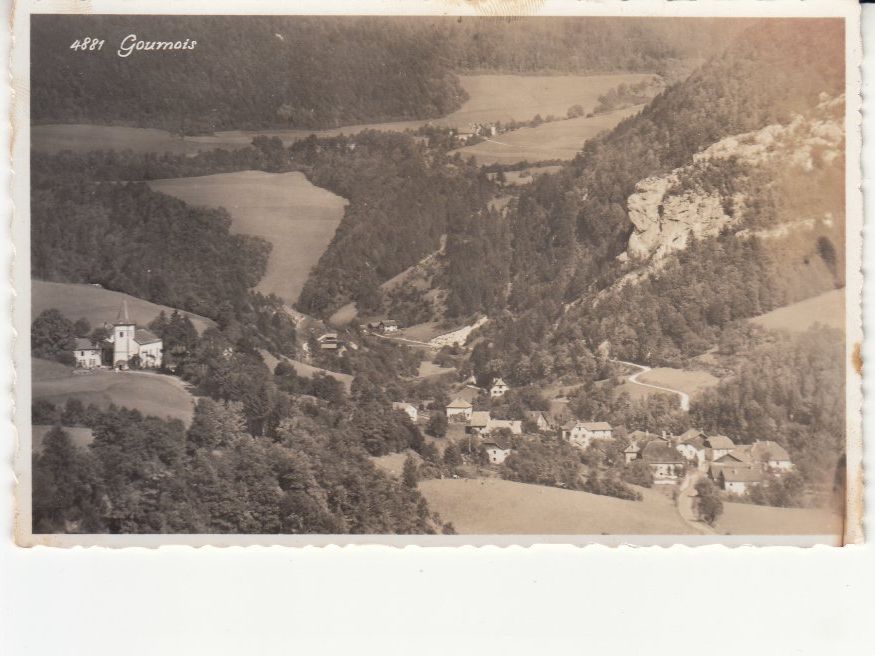 Cartoline postali: Goumois ca. 1945 – Usato da Bürglen TG venduto da StampGraf