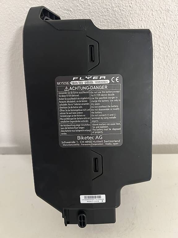 Flyer Batterie: Flyer Akku 18Ah/36V – Usato da Derendingen venduto da AABB 1