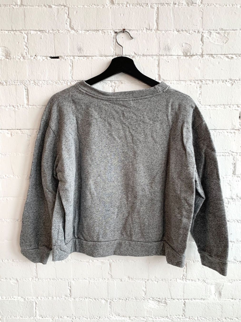 Mango Maglioni & Felpe: Grauer Pullover mit Print von Mango – Usato da Bern venduto da Fraeuleinhonig 5
