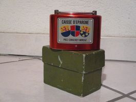 Vieille tirelire  Parfait état avec boîte d'origine