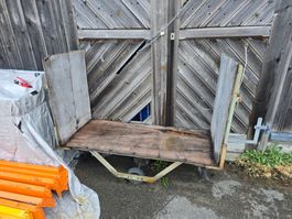 gebr. Transport bzw. Lagerwagen 175x70cm H: 133cm ab 1.-
