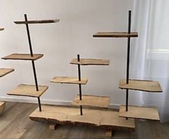 wunderschöne Holzregale -> Spezialanfertigung