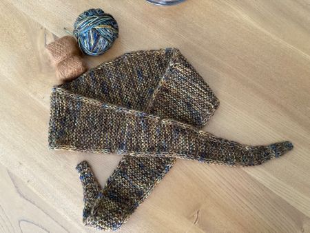 Wolle und angora Sophie Scarf
